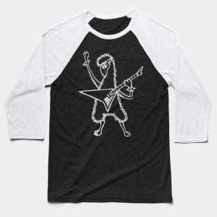 Heavy Metal Band Sheep Guitarist Guitar Playing Saying Gift Baseball T-Shirt